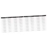NOLITOY Sets Artificial Eyebrows Sticker Eyebrow Makeup Tool for Women