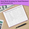 AKONEGE Accounting Ledger Book for Small Business & Personal Use,