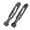 Antiluce Fasteners Drop Lock Pins x2 (8MM - 12MM Anti