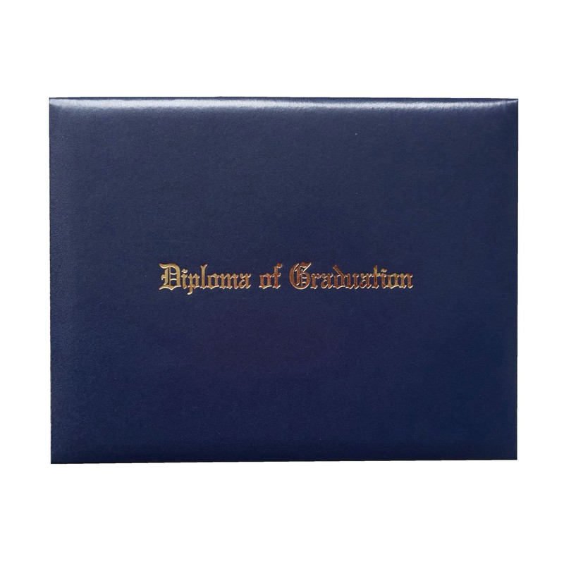 Grad Days Certificate Cover Imprinted Diploma Of Graduation Smooth Diploma