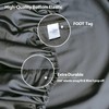 Full Size Fitted Sheet Only Dark Grey, 100% Egyptian Cotton