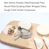 Nagoyuki Best Utensils Stainless Steel Empanada Press Ravioli Mold Dumpling