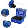kippen 10333B1 Blue Cash Box, Dimensions: 150X120X80 mm