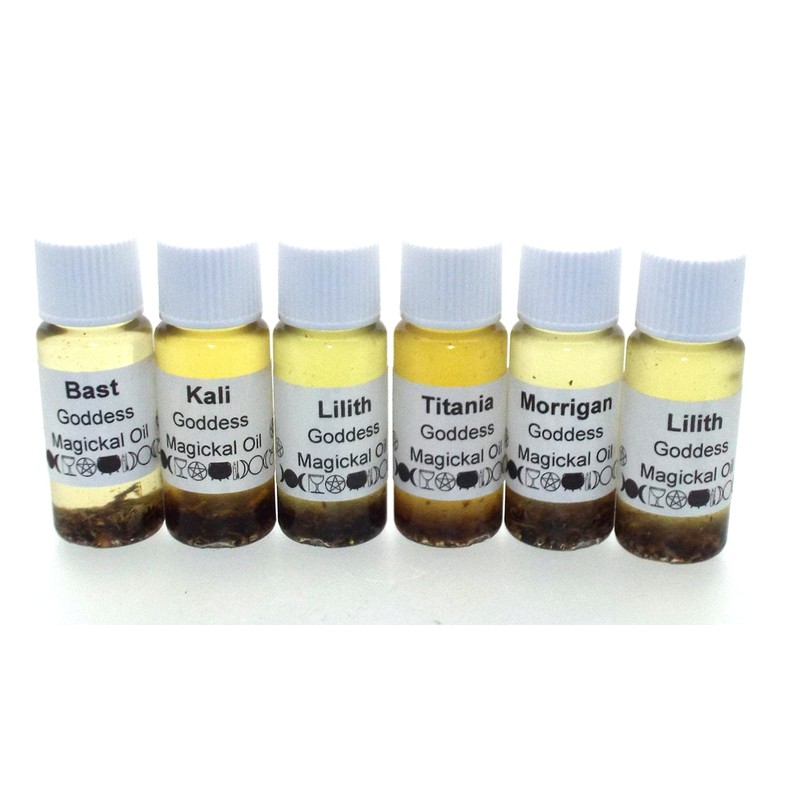 Angelleesa | Set of 18 Goddess Themed Magickal Incense Oils