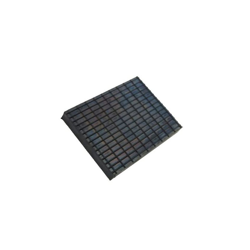 160 x 120 x 20 mm Waffle Rubber Pads for