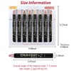 Kaely 8Pcs Cream Eye Shadow Sticks Set for Older Women,