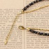 ocean Anklet Black Spinel Cross Maria Medal Coin Gold Brass