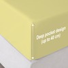 R&Z Extra Deep Polycotton Non Iron Fitted Sheet Easy Care