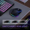 Wireless Keyboard and Mouse Combo- VEILZOR 2.4G Rechargeable Keyboard with