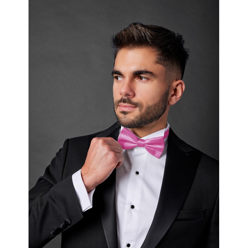 Ladeheid Elegant Men's Bow Tie - High Quality, Matt, Adjustable,