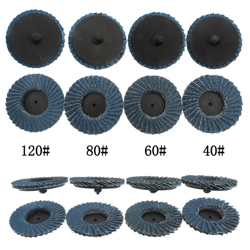 Comphic Pack of 40 2 Roll Lock Flap Discs with