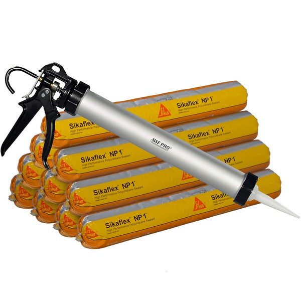 Sikaflex NP1 Stone 20oz Polyurethane Sealant, One Component, Flexible, Non