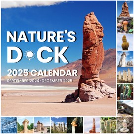 SUNEE 2024-2025 Wall Calendar Funny Gag Gifts -16 Monthly Calendar Sep. 2024 - Dec. 2025, 2025 Wall Calendar 12x12, Funny Wall Art Calendar for Prank, 12" x 24" (Open) Funny Gift White Elephant