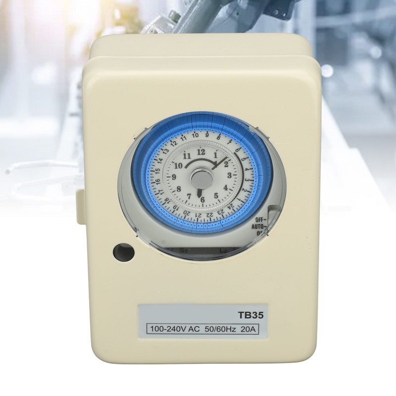 Mechanical Time Switch TB35N SPST 24 Hour 15 Minute Interval