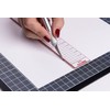 geotec Cutting Ruler (Office School) Perspex 30 cm Transparent