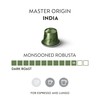 Nespresso Capsules Original Line, India Master Origin, Dark Roast Coffee,