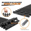 M-AUTO M-AUTO Snow Tire Traction Mats Portable Recovery Tracks for