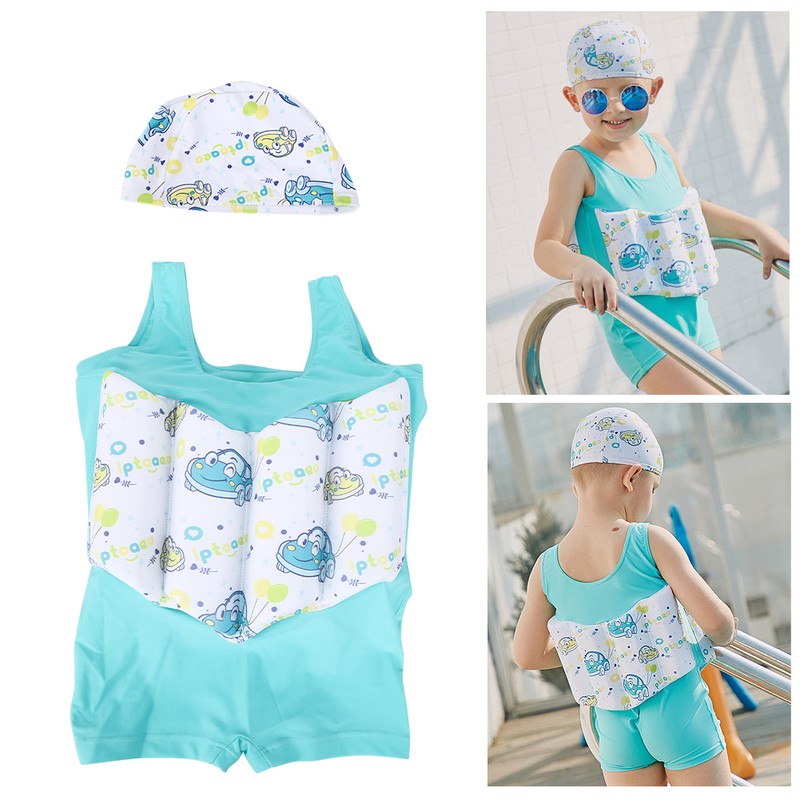 Children One Pieces Buoyancy Swimming Swimwear Swimsuit Accessory for Kid(NTL001-2