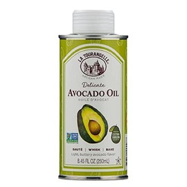 La Tourangelle La Tourangelle, Avocado Oil, Handcrafted from Premium Avocados, Great for Cooking, as Butter Substitute, and for Skin and Hair, 8.45 fl oz