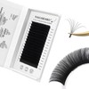 NAGARAKU Individual Eyelash Extensions, Luxury Collected Classic Single Lashes Upgraded