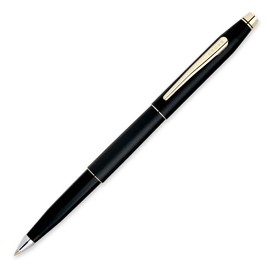 Cross Classic Century G Gel Ink With Free Ballpoint Pen, Black/Gold Barrels, Black Ink (2505SG)