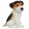 Design Toscano Fox Terrier Puppy Dog Statue, Multicolored