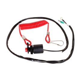 Boat Engine Emergency Kill Stop Switch 37830-91J00 37830-91J01 37830-91J02 37830-91J03 37830-91J04 for Suzuki / 5033404 05033404 for Evinrude Johnson OMC BRP 4HP 5HP 6HP Outboard Motor
