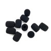Amykite 20PCS Mini Microphone Cover,Microphone Windscreen Foam Cover,Noise Reduction and