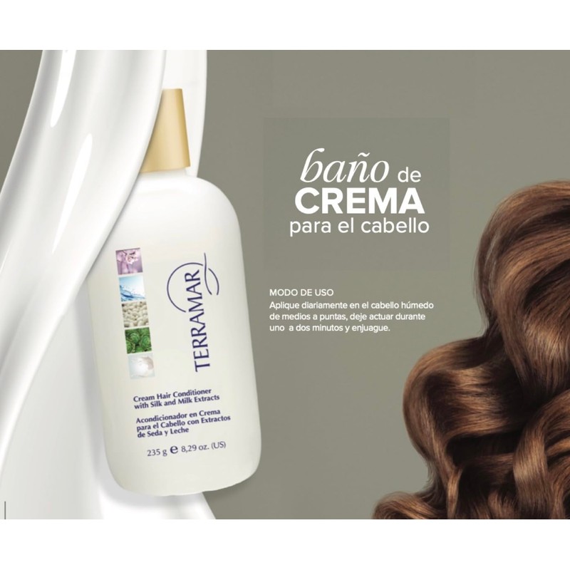 TERRAMAR Kit cuidado del cabello 1 Shampoo 250 ml +