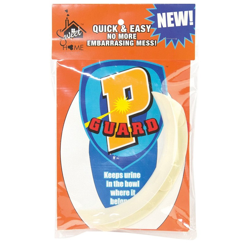P Guard Toilet Seat Attachment - Prevents Urine/Pee Messes