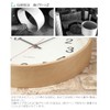 KATOMOKU Plywood Wall Clock 2 Sweep (Continuous Second Hand) km-42M