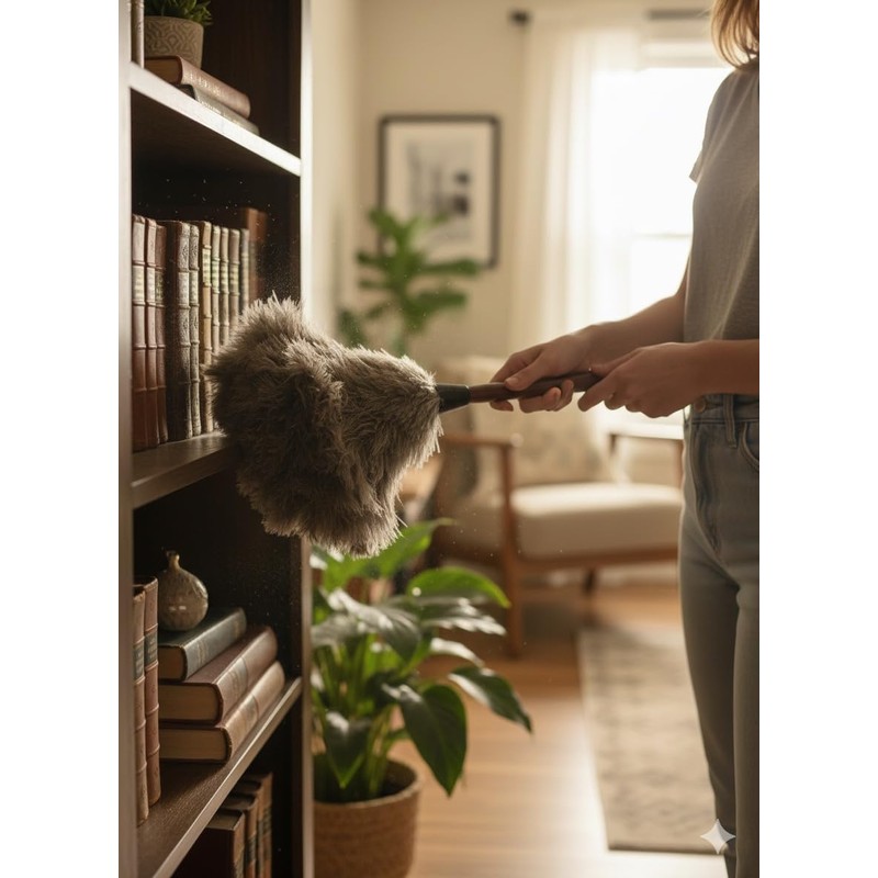 AAYU Ostrich Feather Duster 22-24" inches | Natural Feathers Duster