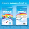 BioSwiss Bandages, Rainbow Pride Shaped Self Adhesive Bandage, Latex Free