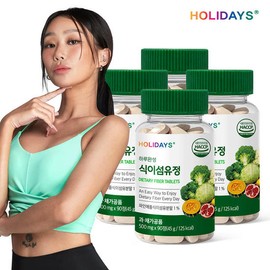 Holidays Haru Wanseong Dietary Fiber Tablets 90 tablets (4 bottles) / 홀리데이즈 하루완성 식이섬유정 90정 4병