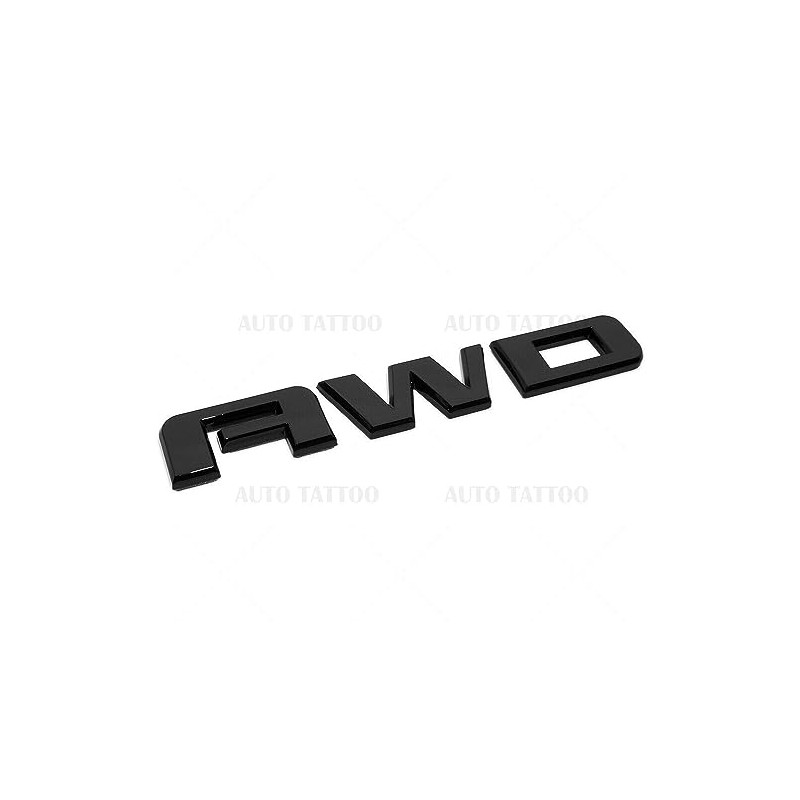 1Pc 2010-2020 Acadia Terrain Liftgate AWD Letter Emblem 3D Badge