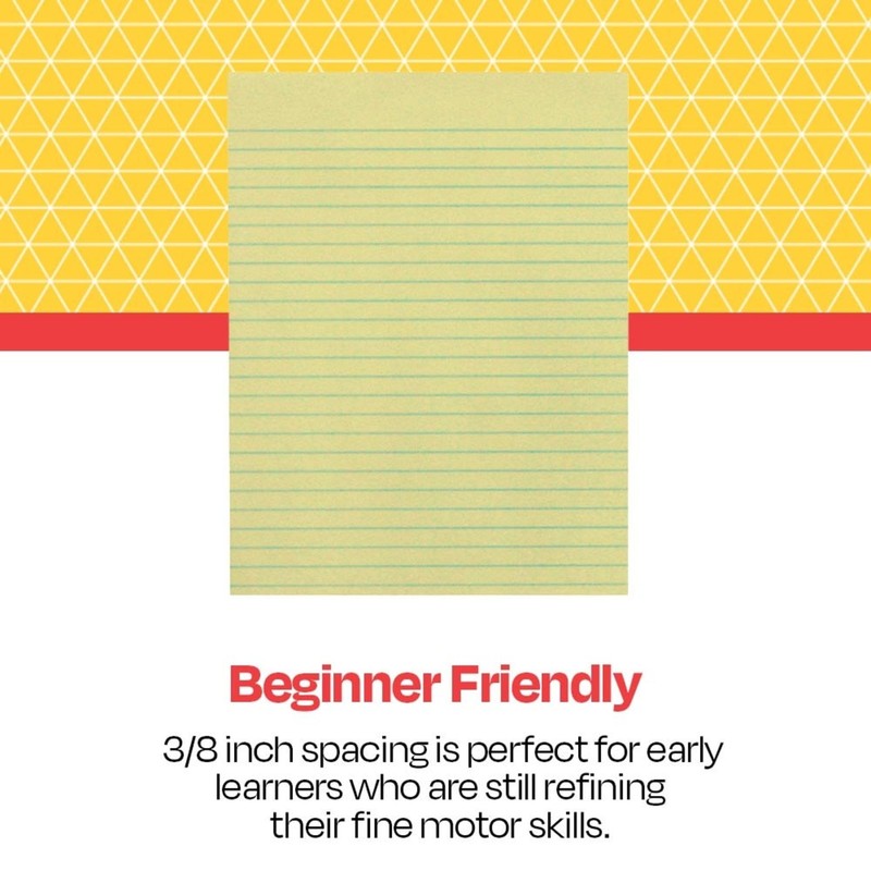 School Smart Composition Paper, No Margin, 8-1/2 x 11 Inches,