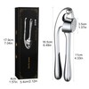 Garlic Press Made of Stainless Steel, Dishwasher Safe, Practical Garlic