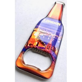 London England Souvenir London Magnetic Bottle Opener Decoration Magnetic Bottle Opener London Travel Keepsake