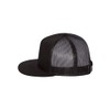 Yupoong Five-Panel Classic Trucker Cap - One Size - Black
