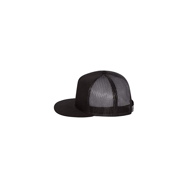 Yupoong Five-Panel Classic Trucker Cap - One Size - Black