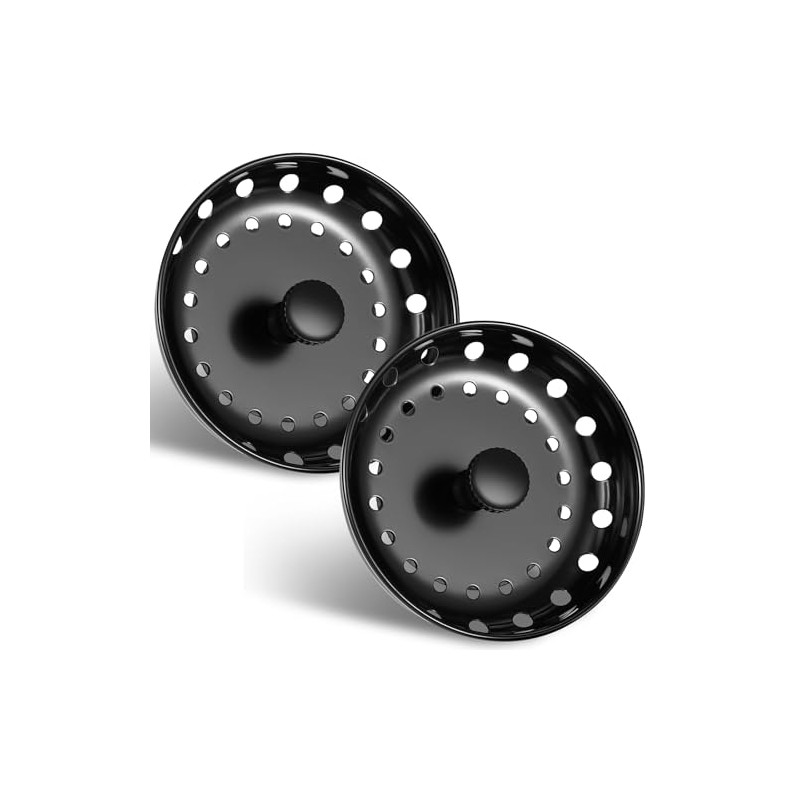 Retisee 2 Pcs Kitchen Sink Stopper Strainer Stainless Steel Drain