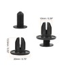 X AUTOHAUX 20pcs Fender Liner Bump Push Rivet Retainer Fastener