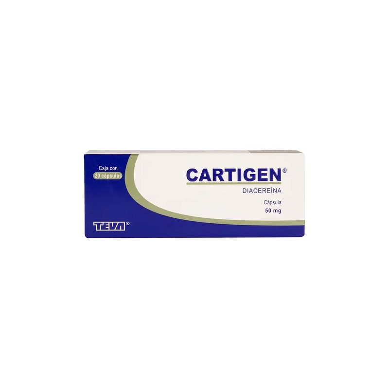 Cartigen Cápsula 50 Mg, 20 Cápsulas