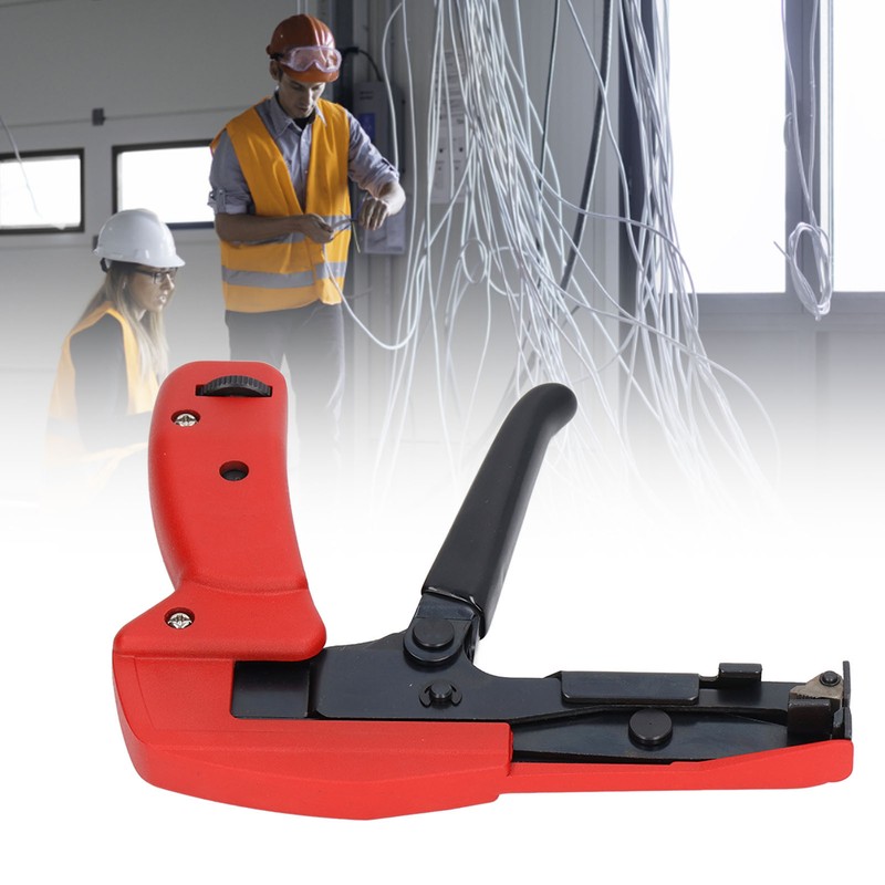 Cable Tie Gun 2.2‑4.8mm Nylon Zip Hose Ties Fastening Cutting