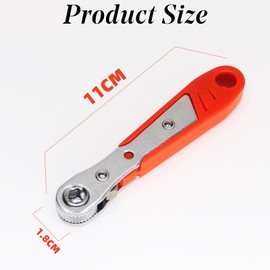 Right Angle Phillips Magnetic Screwdriver,1/4” PH2 Mini Ratchet Wrench 1/4 Inch Drive High Torque Offset Reversible Mini Ratcheting Offset Screwdriver with Screwdriver Bits Set（10Pcs Drill bits）