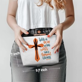 Henhesaha Basketball Gifts Basketball Accessories Stuff Makeup Bag, Basketball Lover Gifts Cosmetic Bag for Women Girls Sport Team Players Teacher Best Friends Birthday Christmas Appreciation Gifts