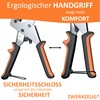 ZWERKZEUG® Professional Eyelet Pliers Set with 200 Eyelets Including Eyelet