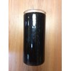 Black 14 Day Unscented 1 Color Candle in Glass