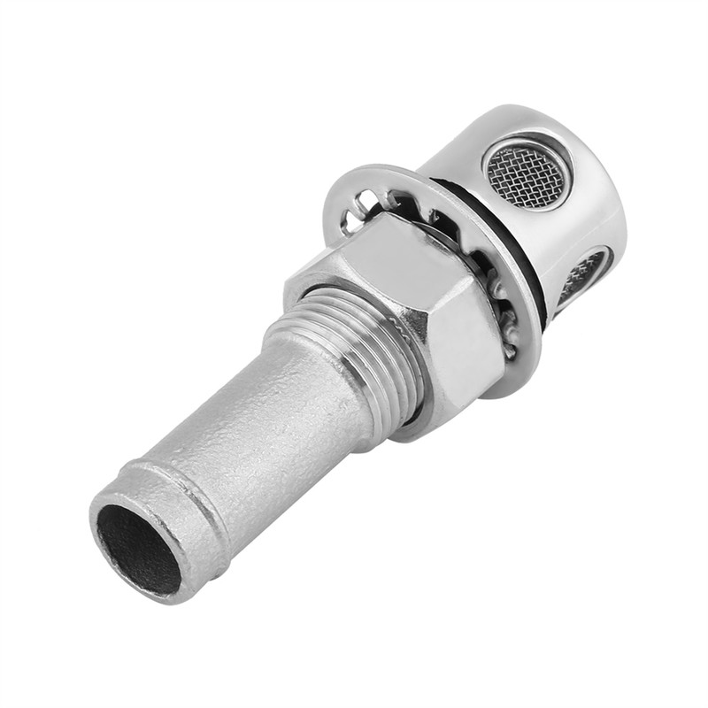 Stainless Steel Marine Boat Straight Fuel Gas Tank Vent With