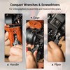 SMALLRIG Folding Tool Set with Screwdrivers and Hex Key Wrenches,